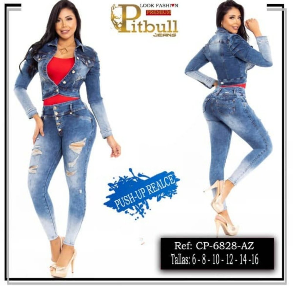 Pitbull Gorgeous  Colombian Butt Lift Women's Set